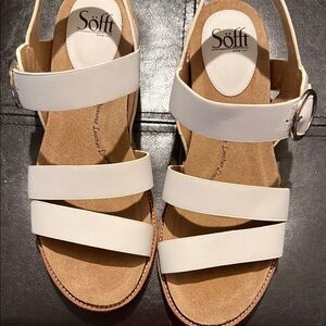 Softt Women’s White Sandals